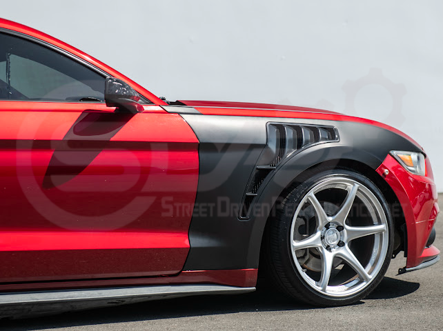 2015-2017 MUSTANG | GT500 KR STYLE FRONT VENTED FENDERS
